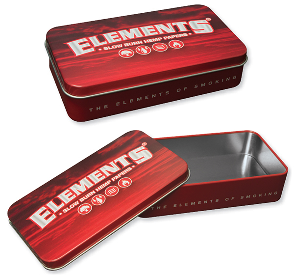 Elements Metalldose - Red